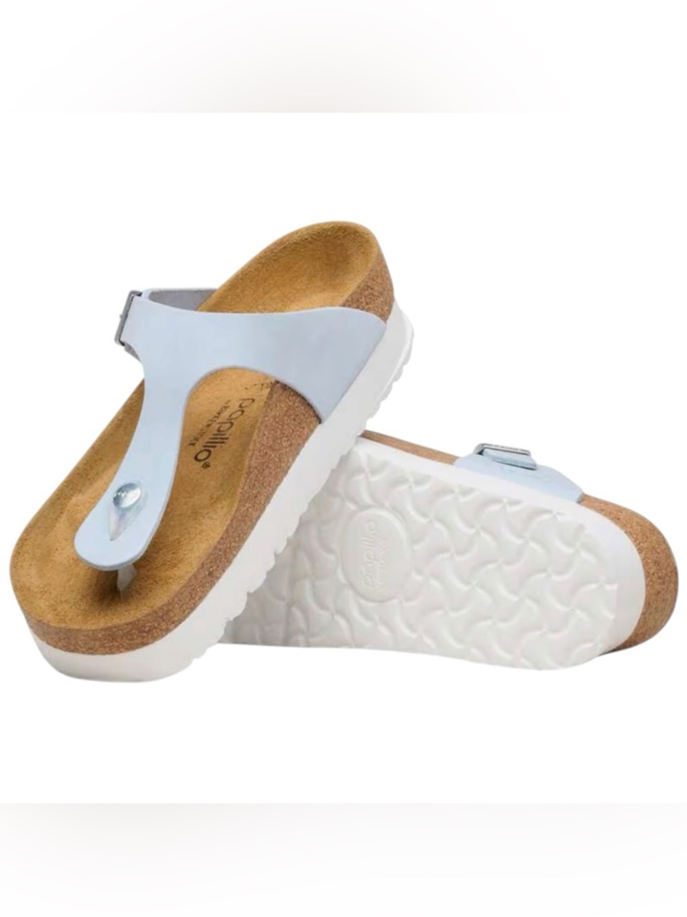 NEW Birkenstock Papillo Women’s Gizeh Pap Flex Platform Sandals Size 6- 6.5 - Picture 2 of 15